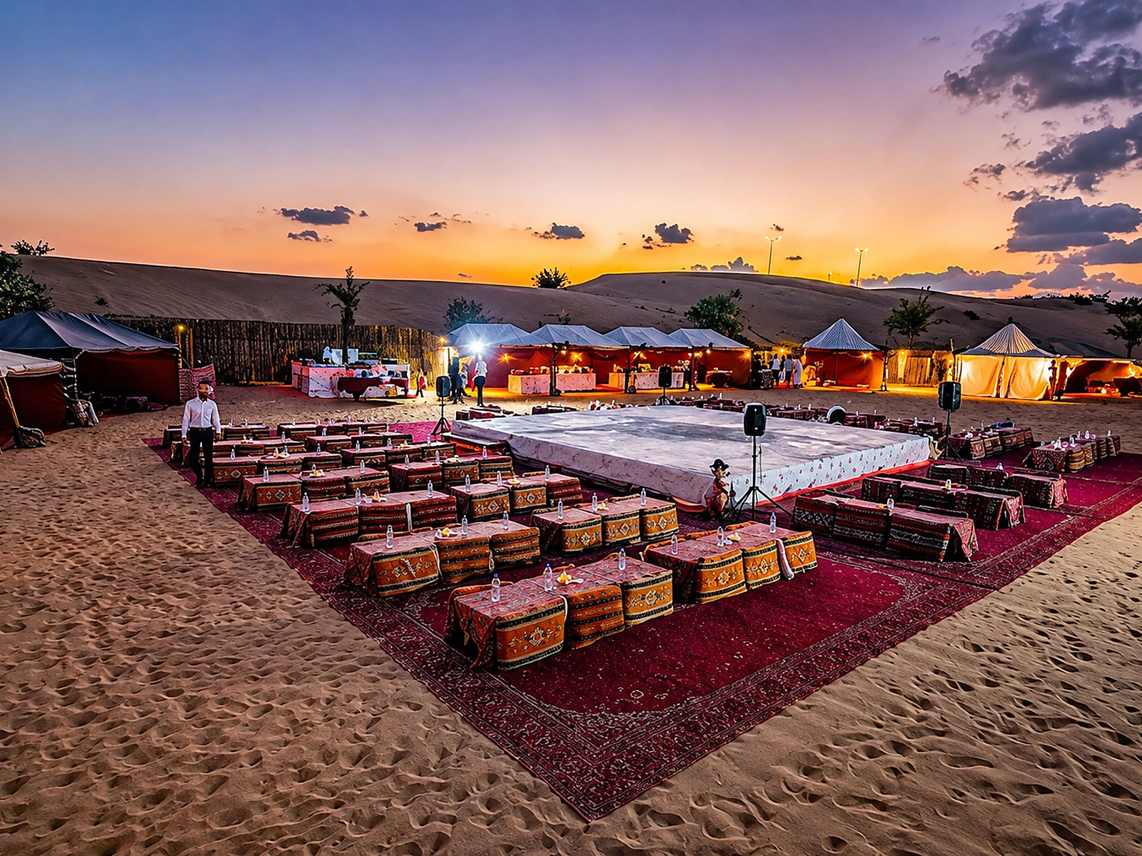 Birthday Party Desert Setup view 1