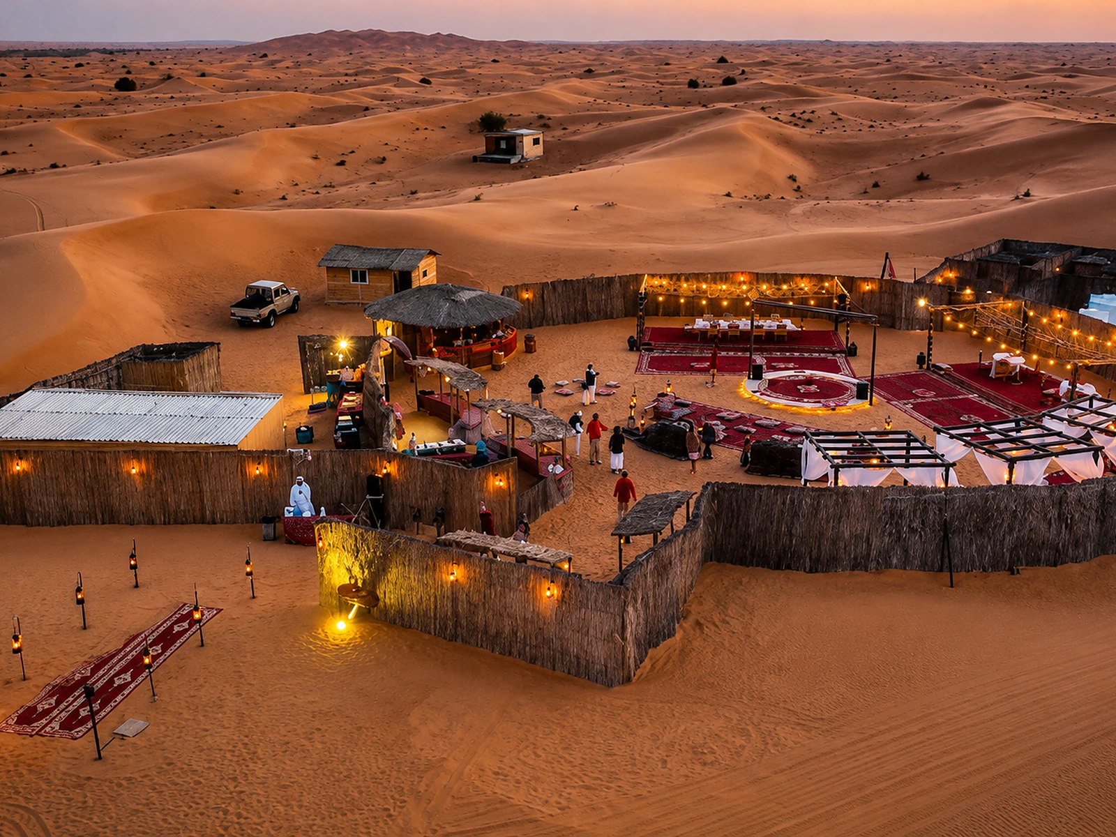 Corporate & Private Group Desert Event view 1