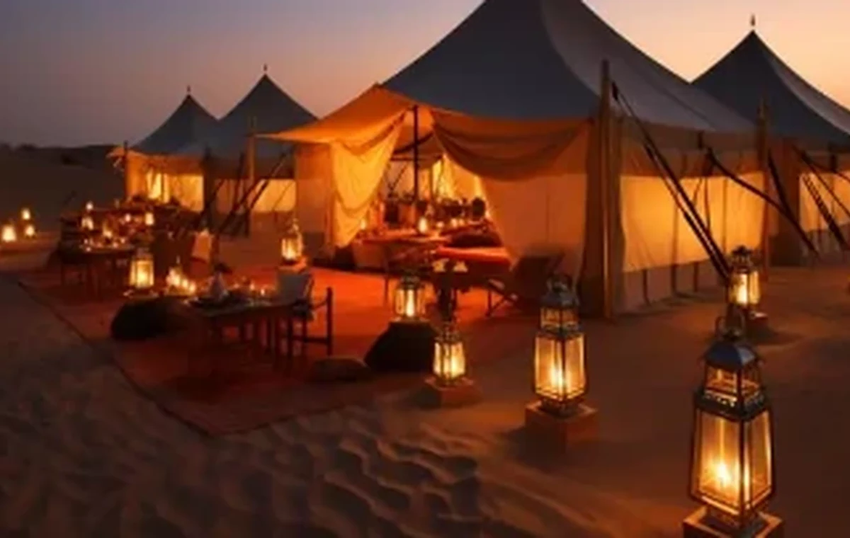 Desert Safari with Dinner at Caravanserai