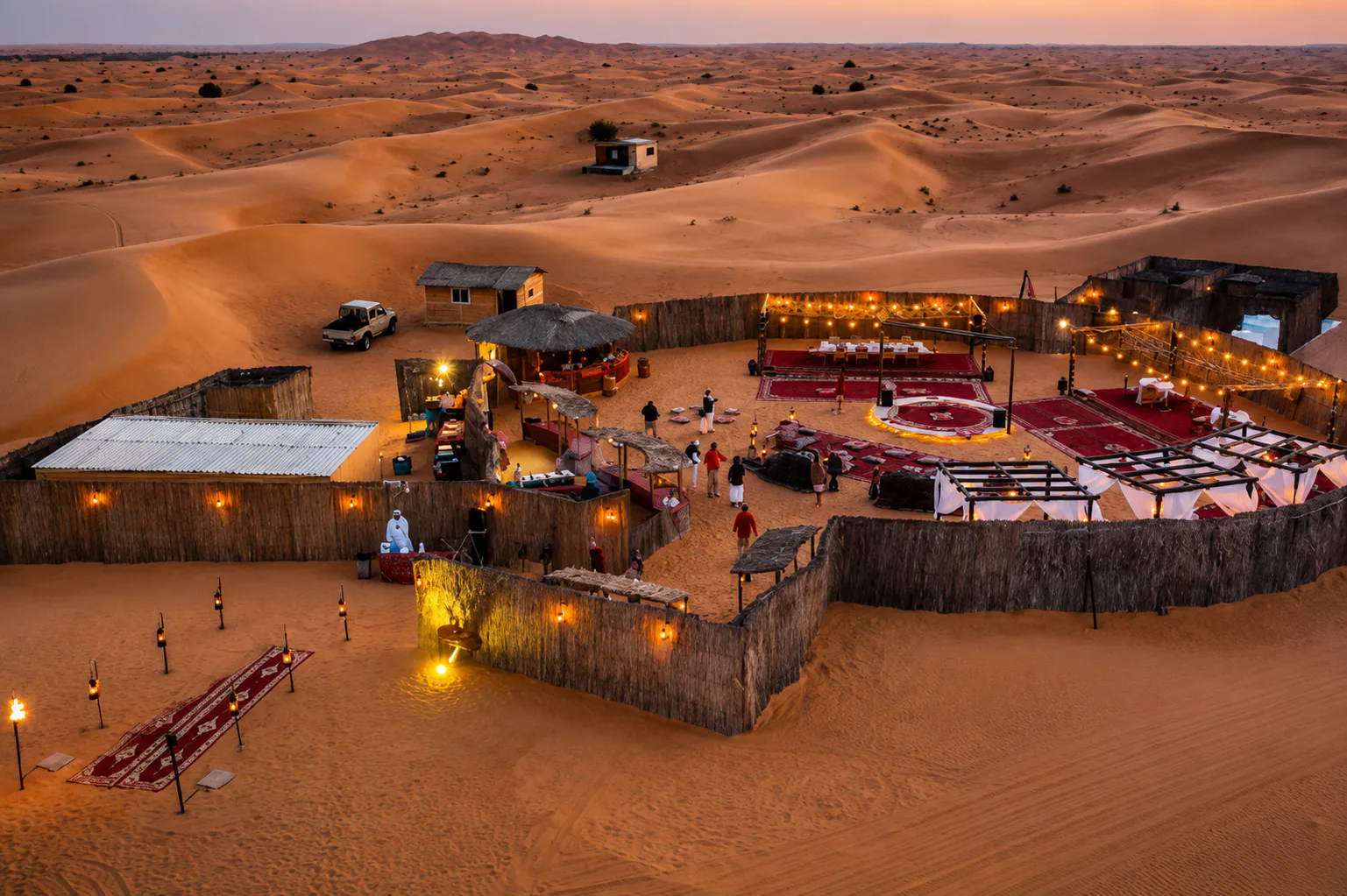 Desert Safari with Dinner at Caravanserai