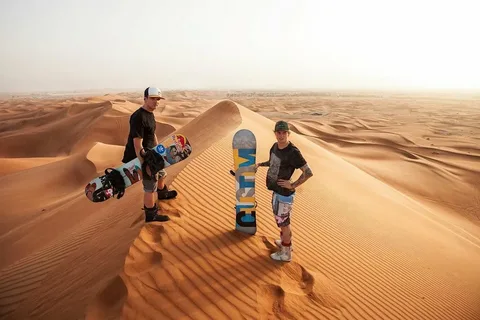 Art of Bashing in Dubai Dunes - Desert Adventure