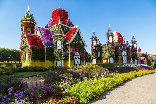 Sightseeing Dubai Miracle Garden