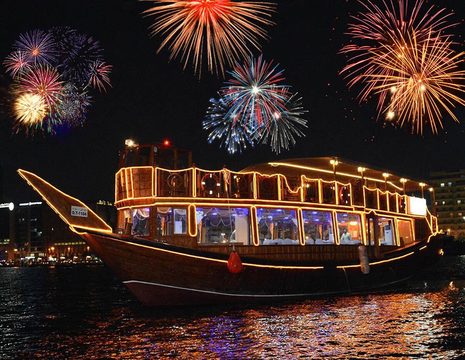 Dubai's Marina Dhow Cruise Dinner