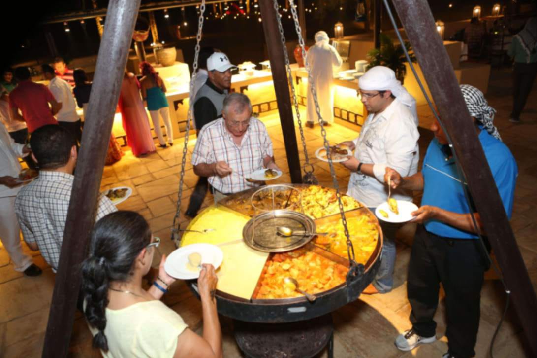 Another great idea during the evening desert safari with BBQ Dinner is sand boarding