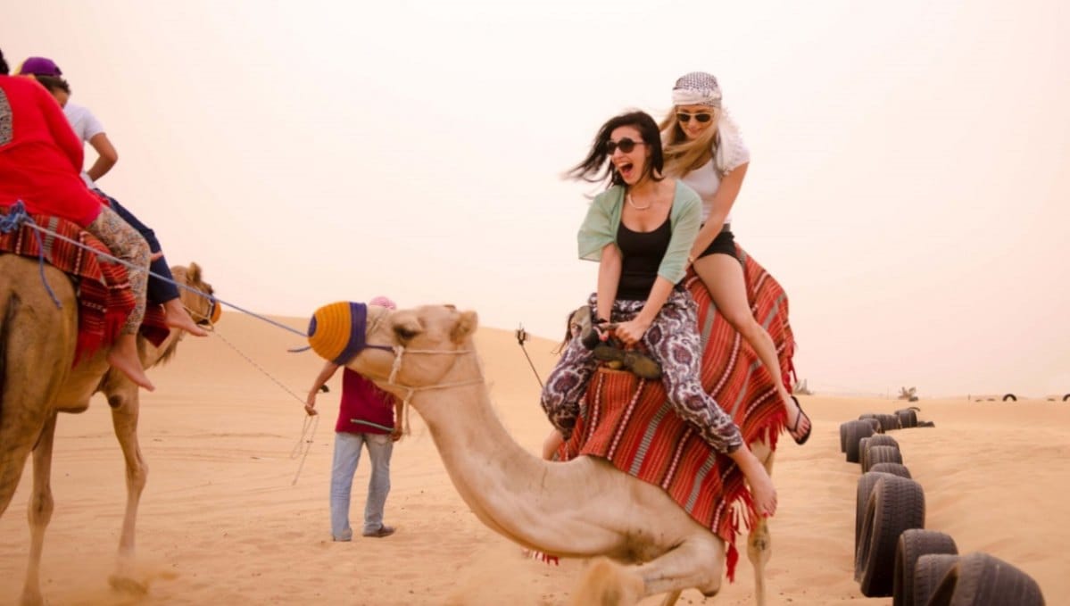 Camel Riding In Desert safari trip Dubai is the most well-known desire.