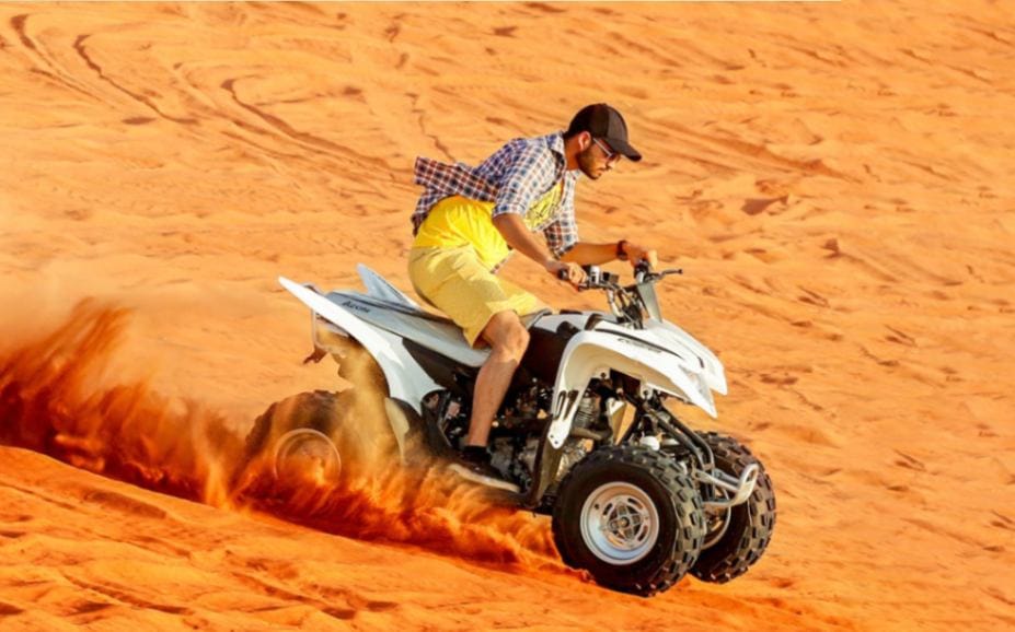 Quad cycling is some other popular private desert safari tours dubai pastime.