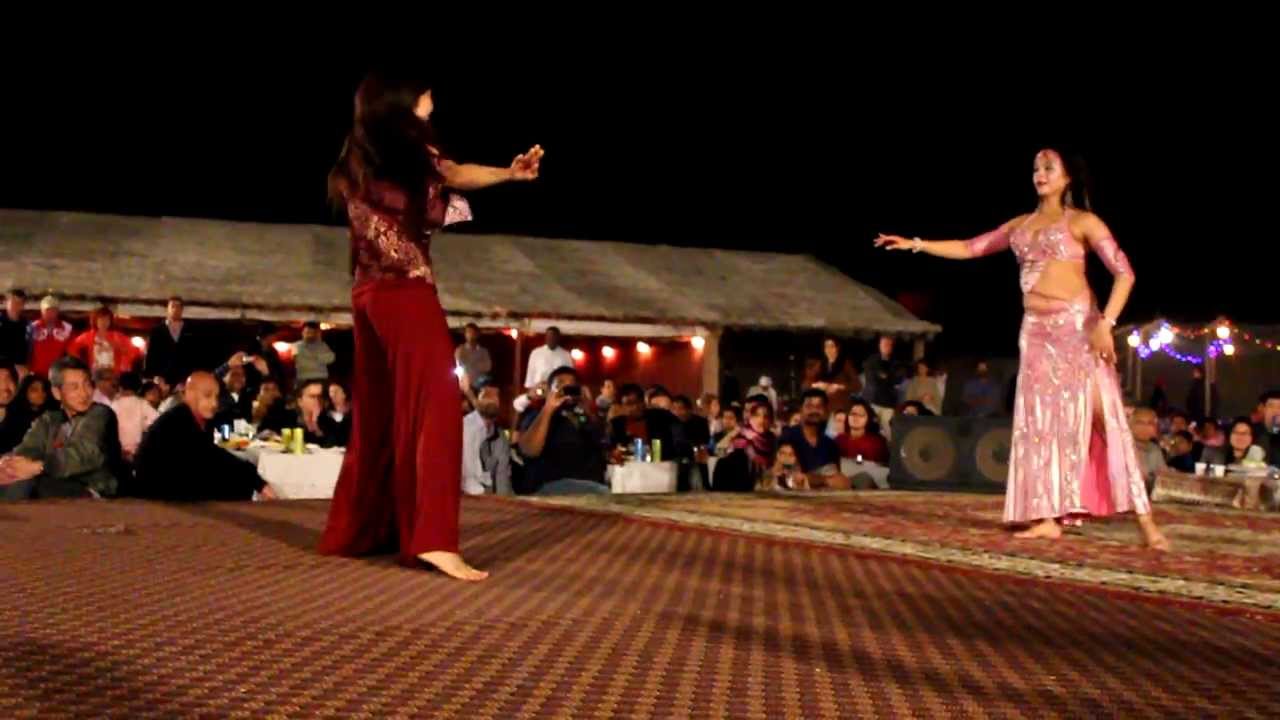 The belly dancing or Tanoura dancing includes in desert safari tours dubai