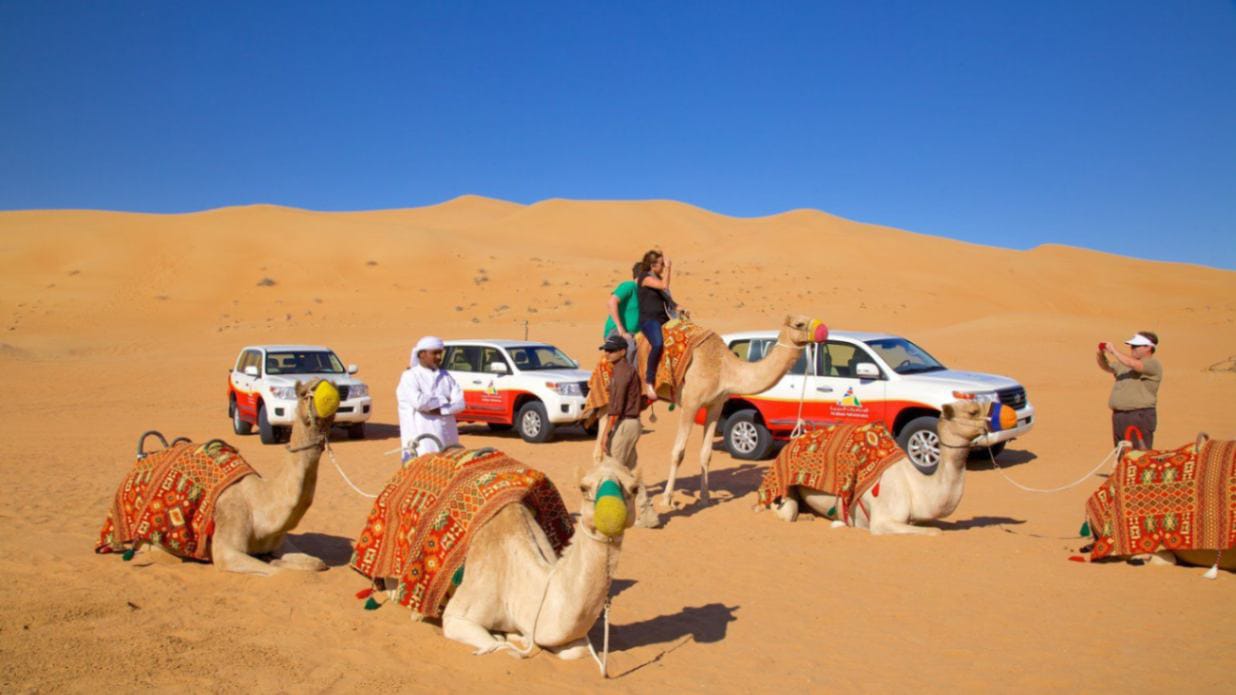 private barren vicinity visit Dubai Desert  safari. 