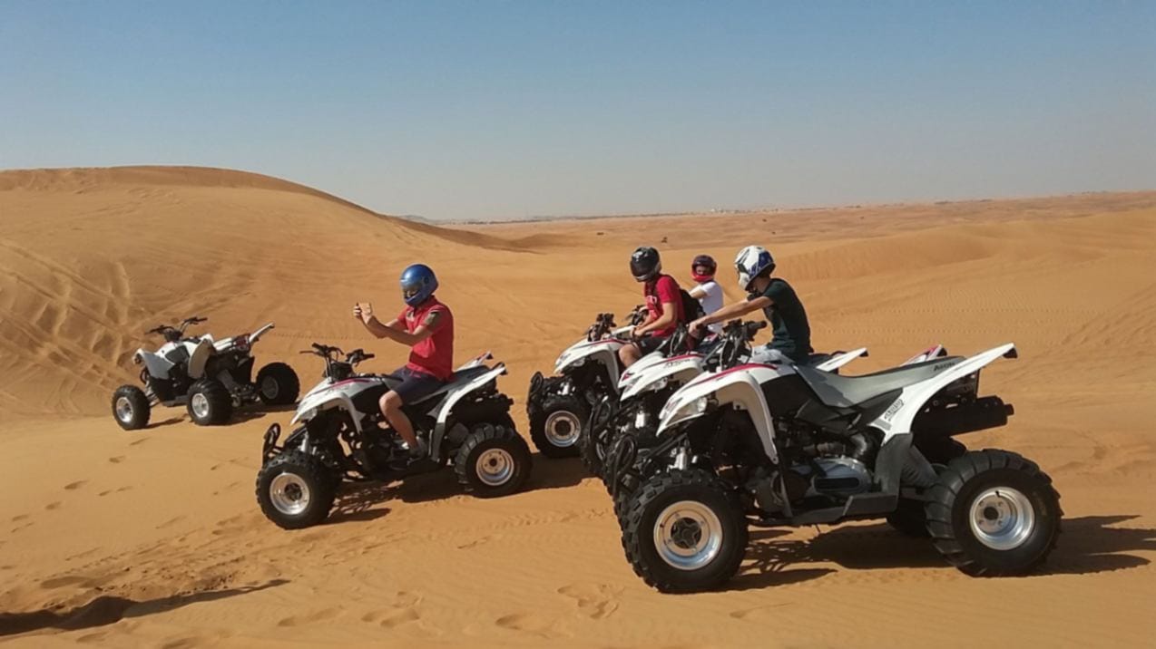 Private Dubai Desert Safari is the 4X4 dune bashing,