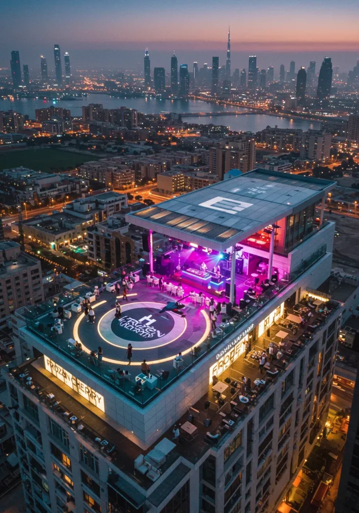 Helipad by Frozen Cherry