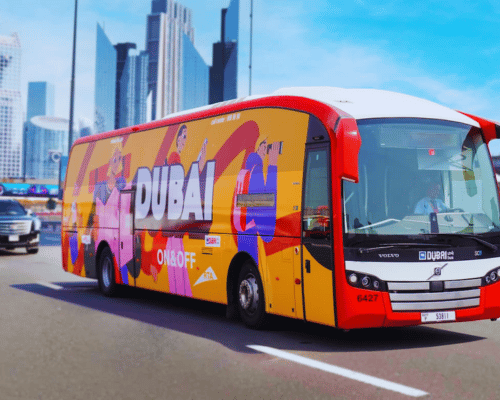 Dubai Bus Image