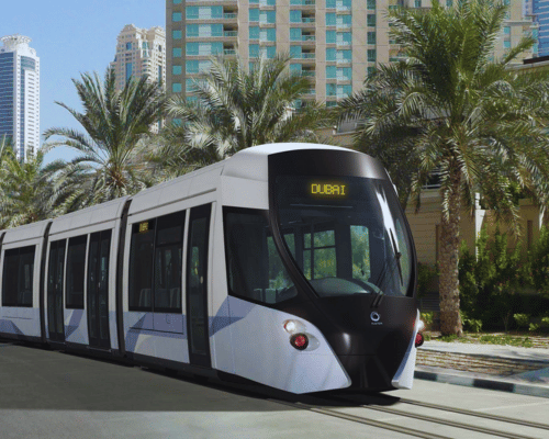 Dubai Tram Image