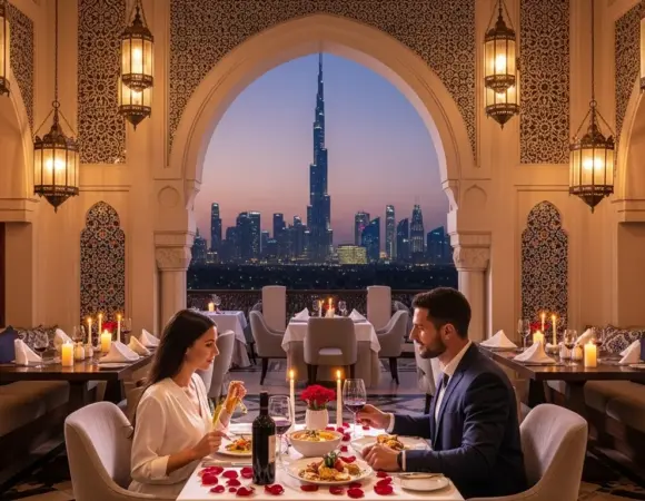 Top 8 Romantic Restaurants for a Perfect Date Night in Dubai