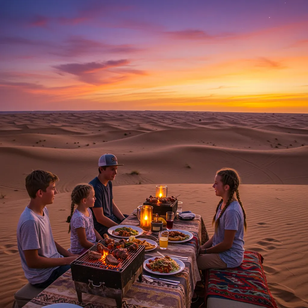 Classic Evening Desert Safari with BBQ Dinner