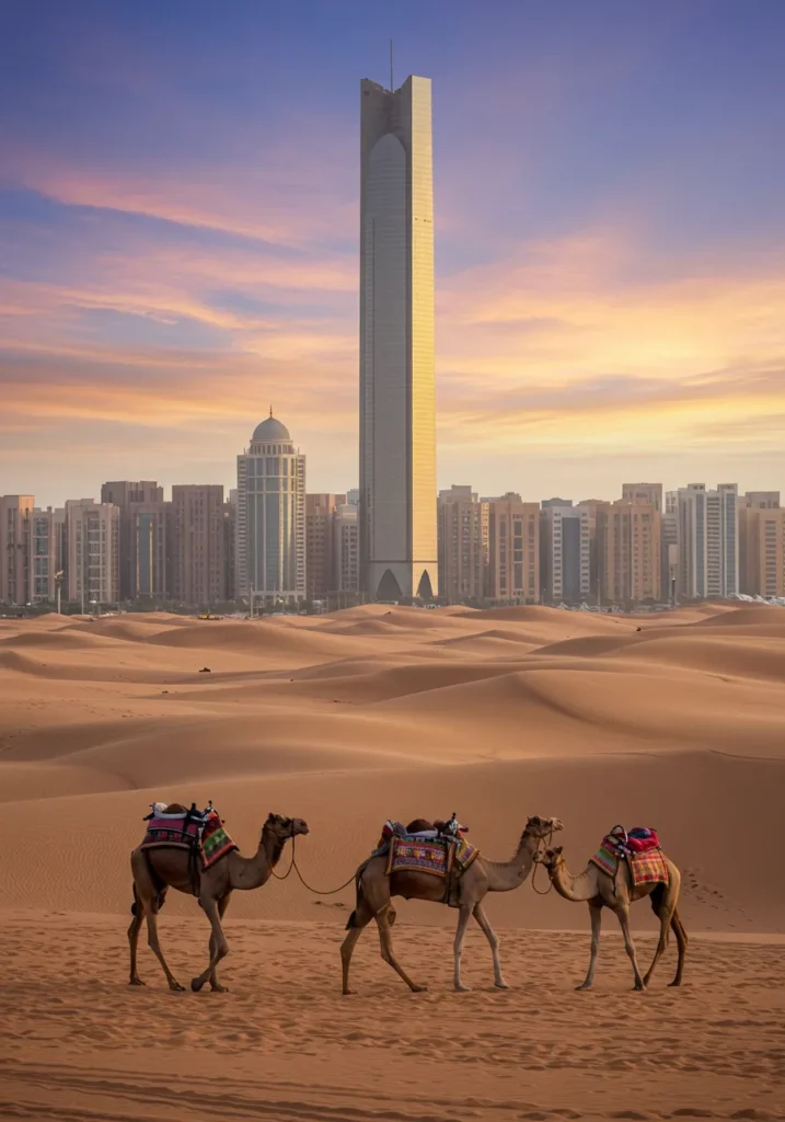 Desert Safari Abu Dhabi City Tour