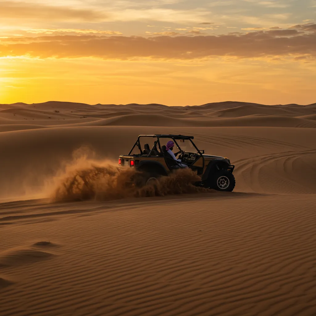 Evening Desert Safari with Dune Buggy