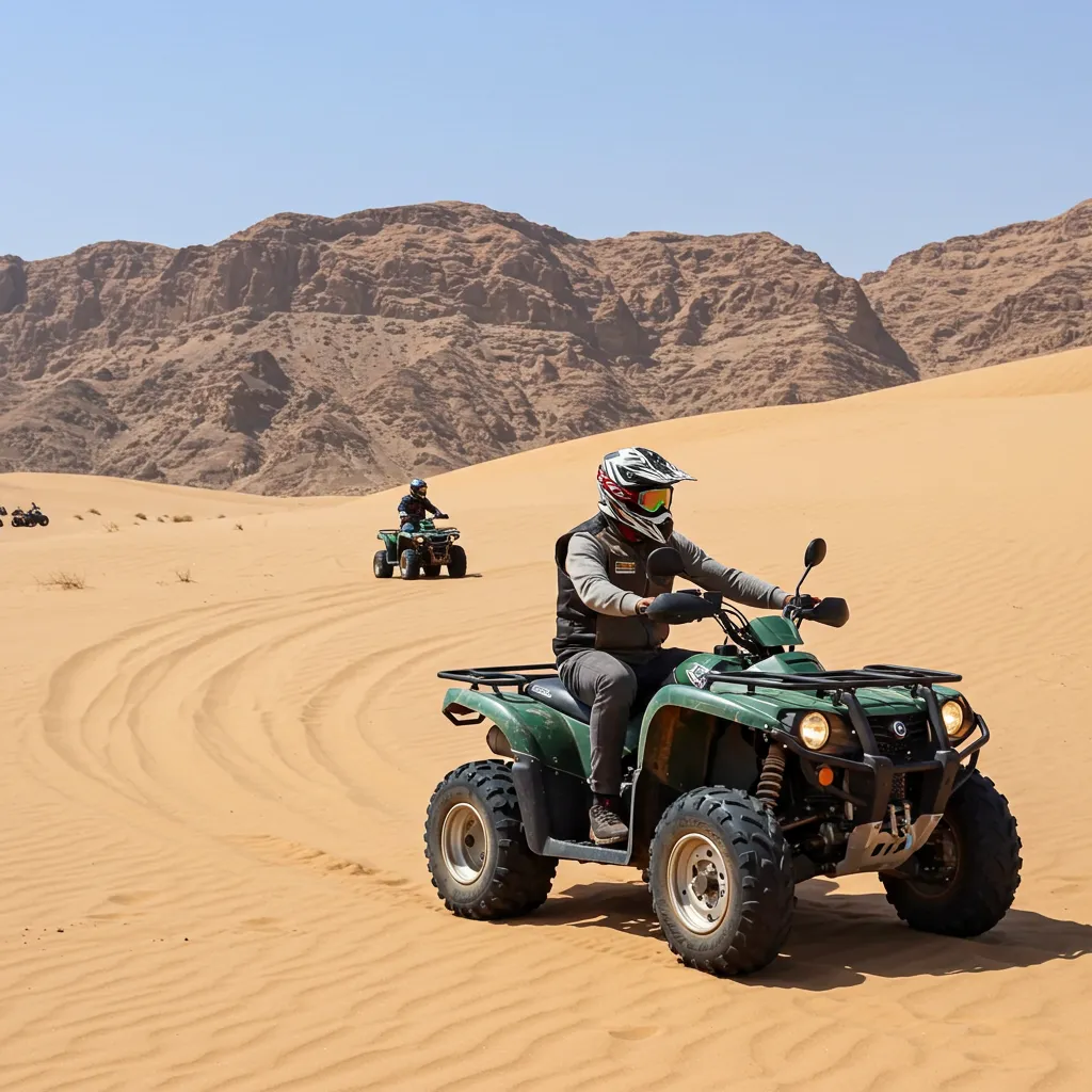 Hatta Road Quad Biking