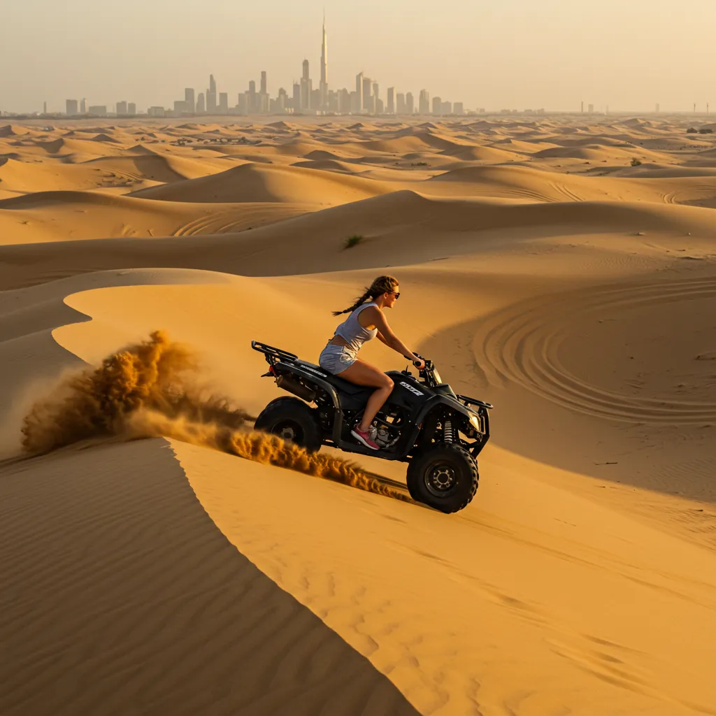Single Quad Bike Ride