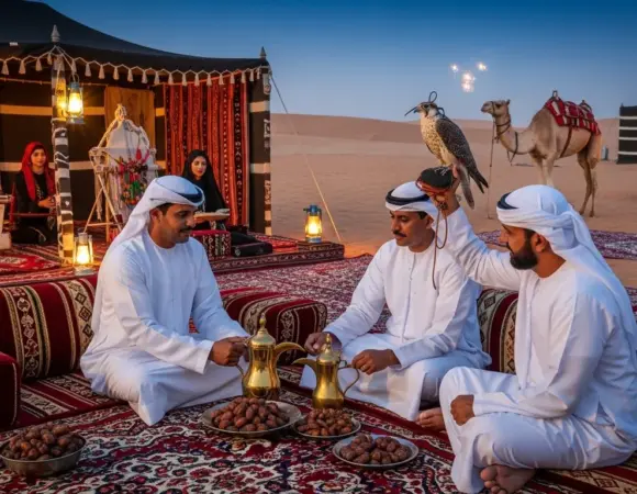Bedouin Culture in Desert Safari Dubai