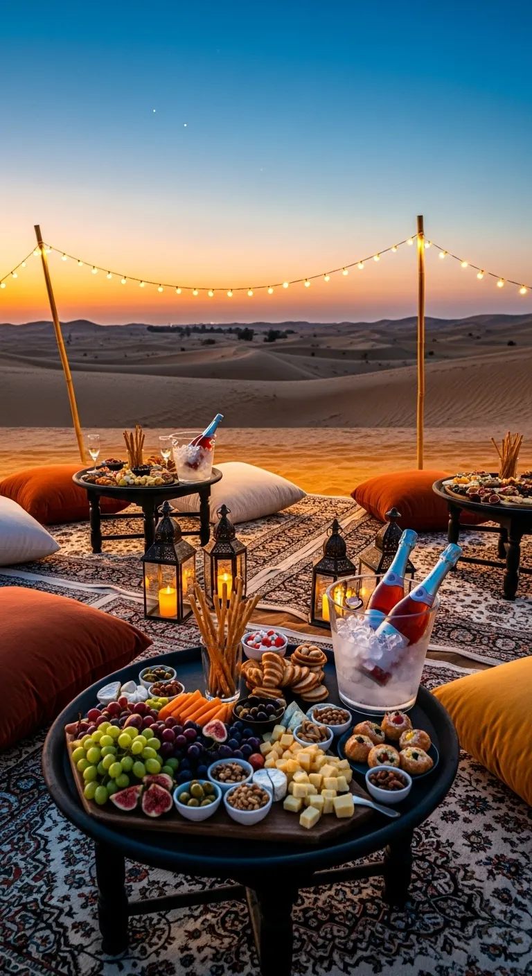 Casual Desert Picnic