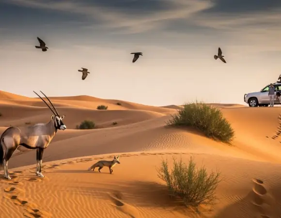 Dubai Desert Safari Wildlife Rare Animal Sightings & Safari Tips