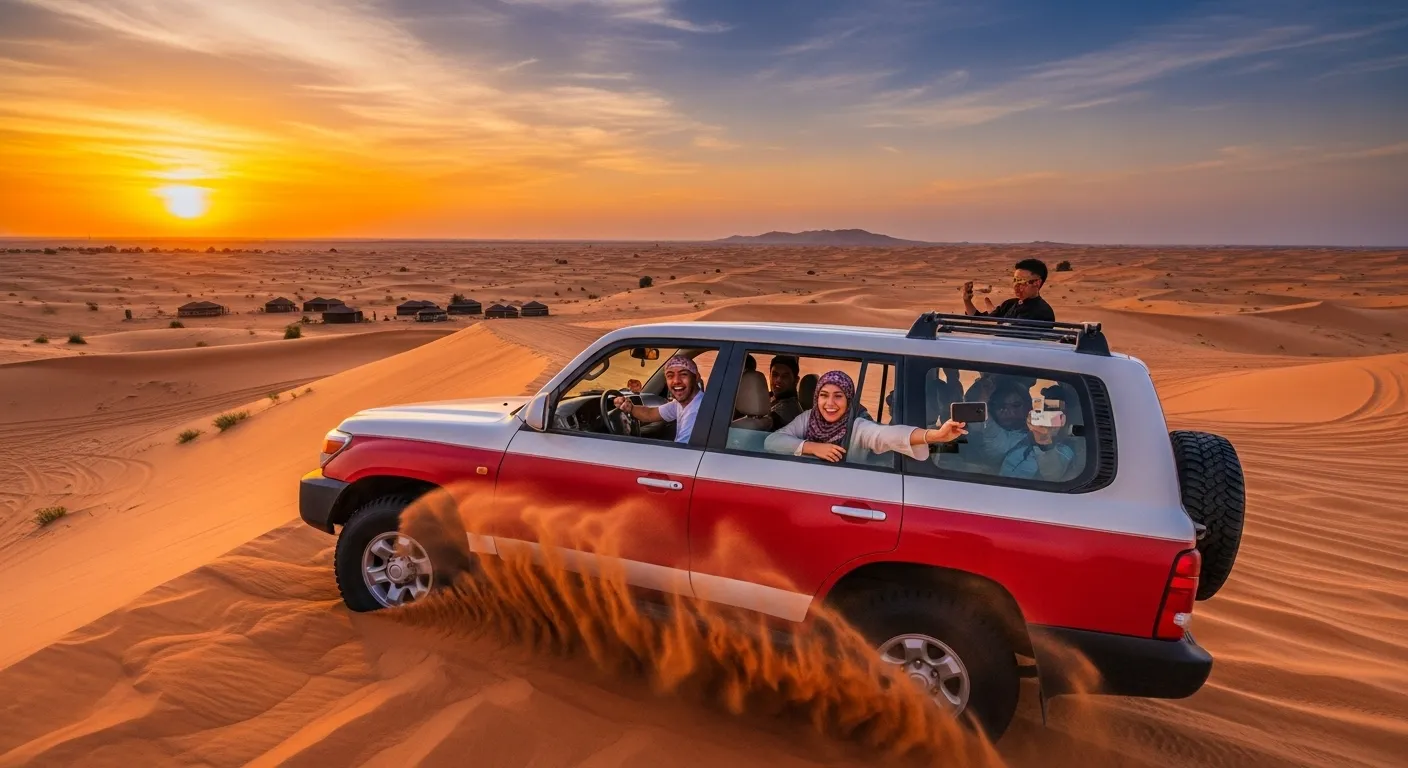 Dubai Desert Safari for First Time Visitors