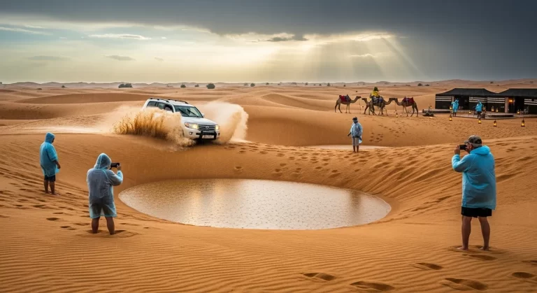 Dubai Desert Safari in Rain Safety Tips
