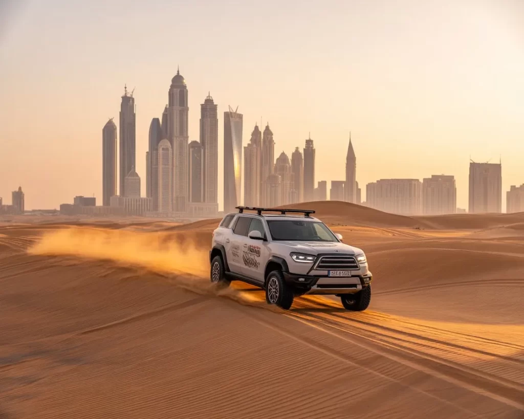 Make your Dubai trip complete by adding a city tour to your desert adventure. Enjoy the modern city in the day and the desert fun in the evening.
