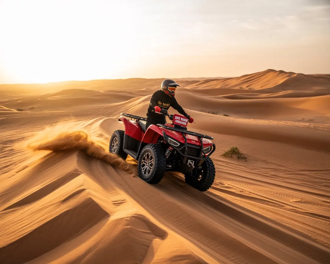 Dune Bashing Quad Bike
