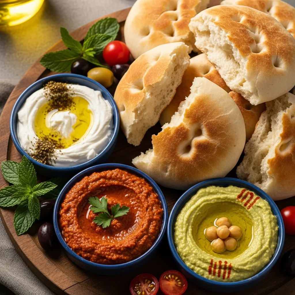 Fresh Arabic Bread Khameer