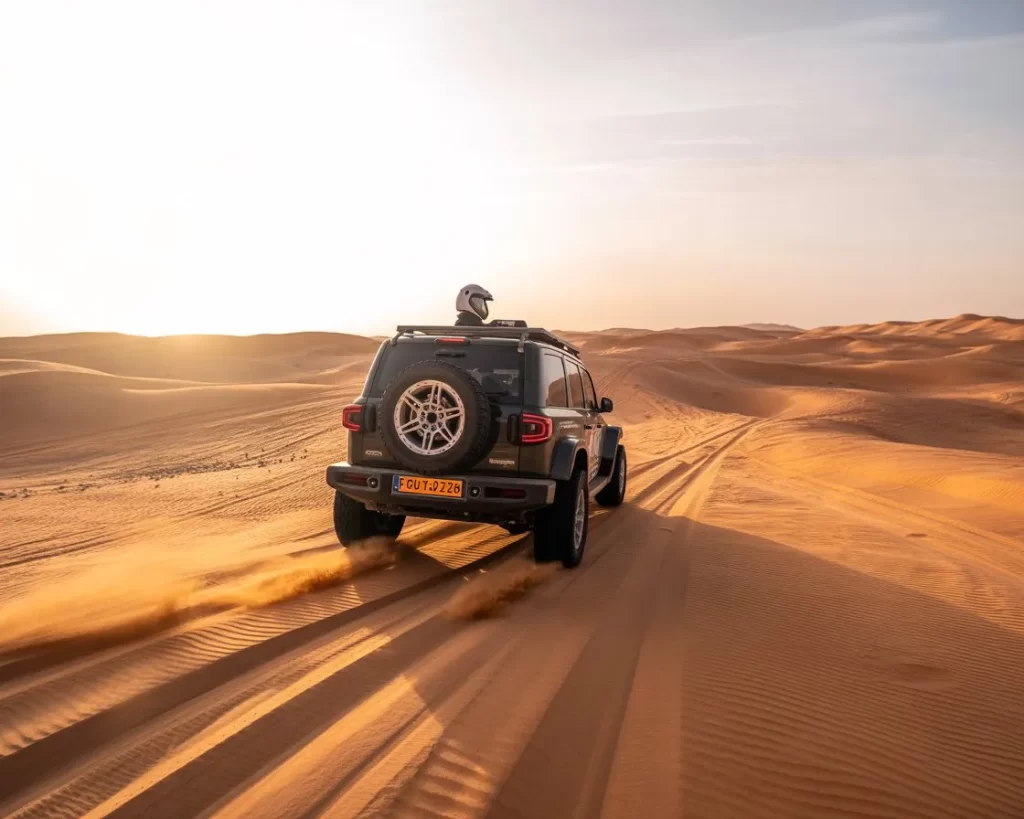 Start your day with adventure. The cool breeze and fresh desert air make it the best time for fun. A morning dune bashing Dubai ride is short, thrilling, and great if you have a busy schedule.