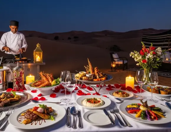 Private Chef & Fine Dining on Dubai Desert Safari