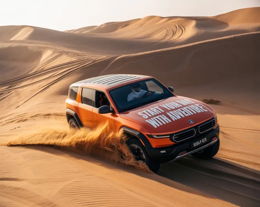 Want more comfort and privacy? Choose a private dune bashing Dubai trip. It gives you your own 4×4 car, flexible timing, and a more personal adventure.