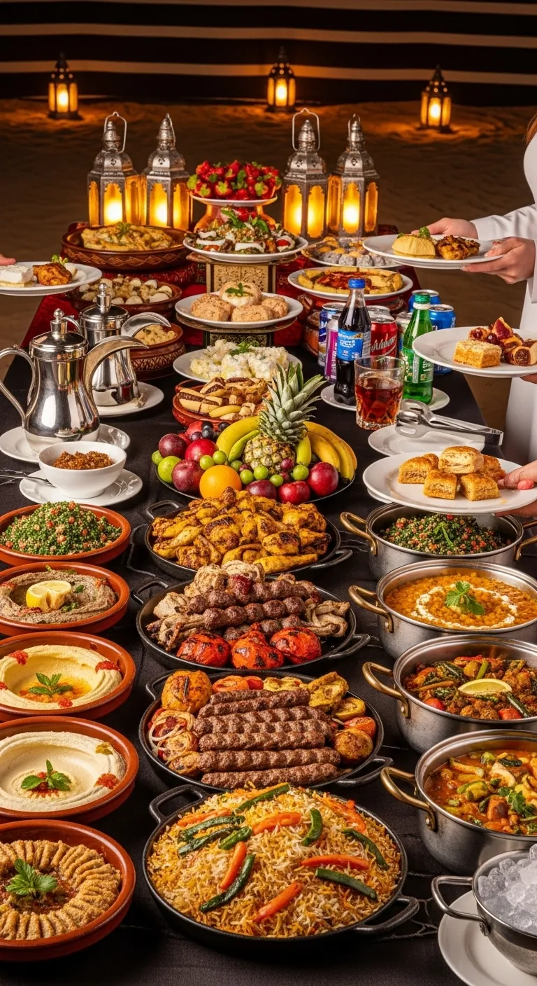 What Food Drinks Are Included in a Typical Dubai Desert Safari