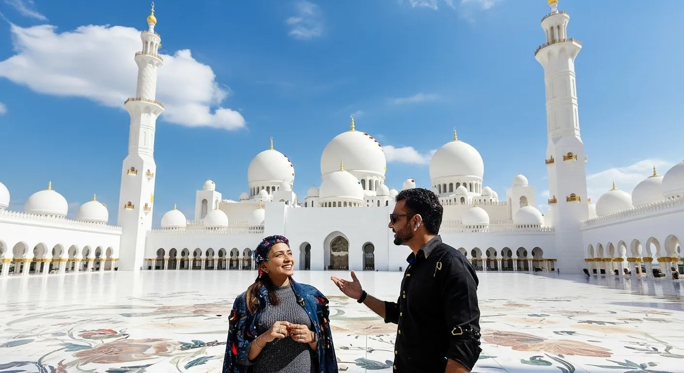 Visit Abu Dhabi City Tour with Tripscape Tourism Cheap Price Booking