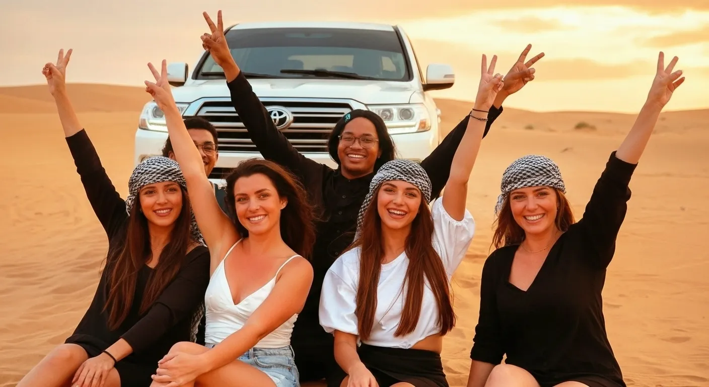 Combo premium desert safari Dubai with multiple adventure activities