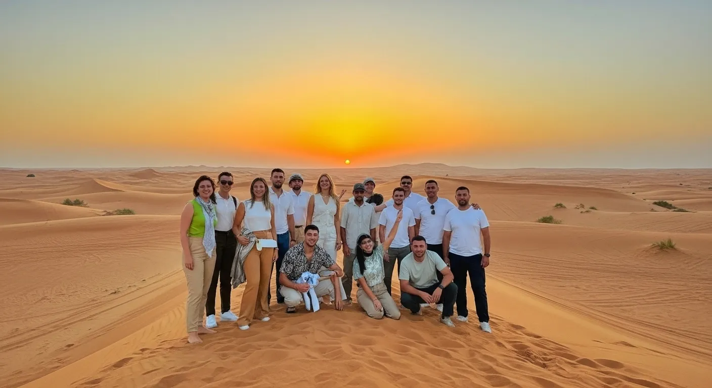 Affordable desert safari Dubai with convenient bus pickup service