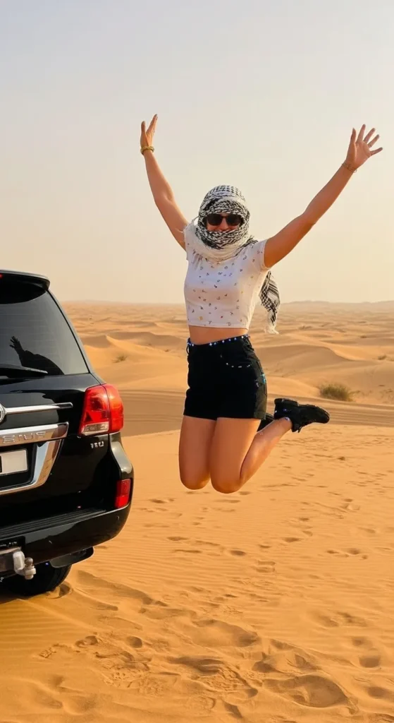 Luxury Private Desert Safari Dubai with BBQ Dinner and Belly Dance