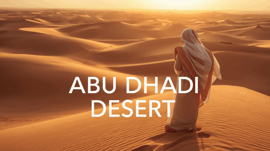 Abu Dhabi Desert