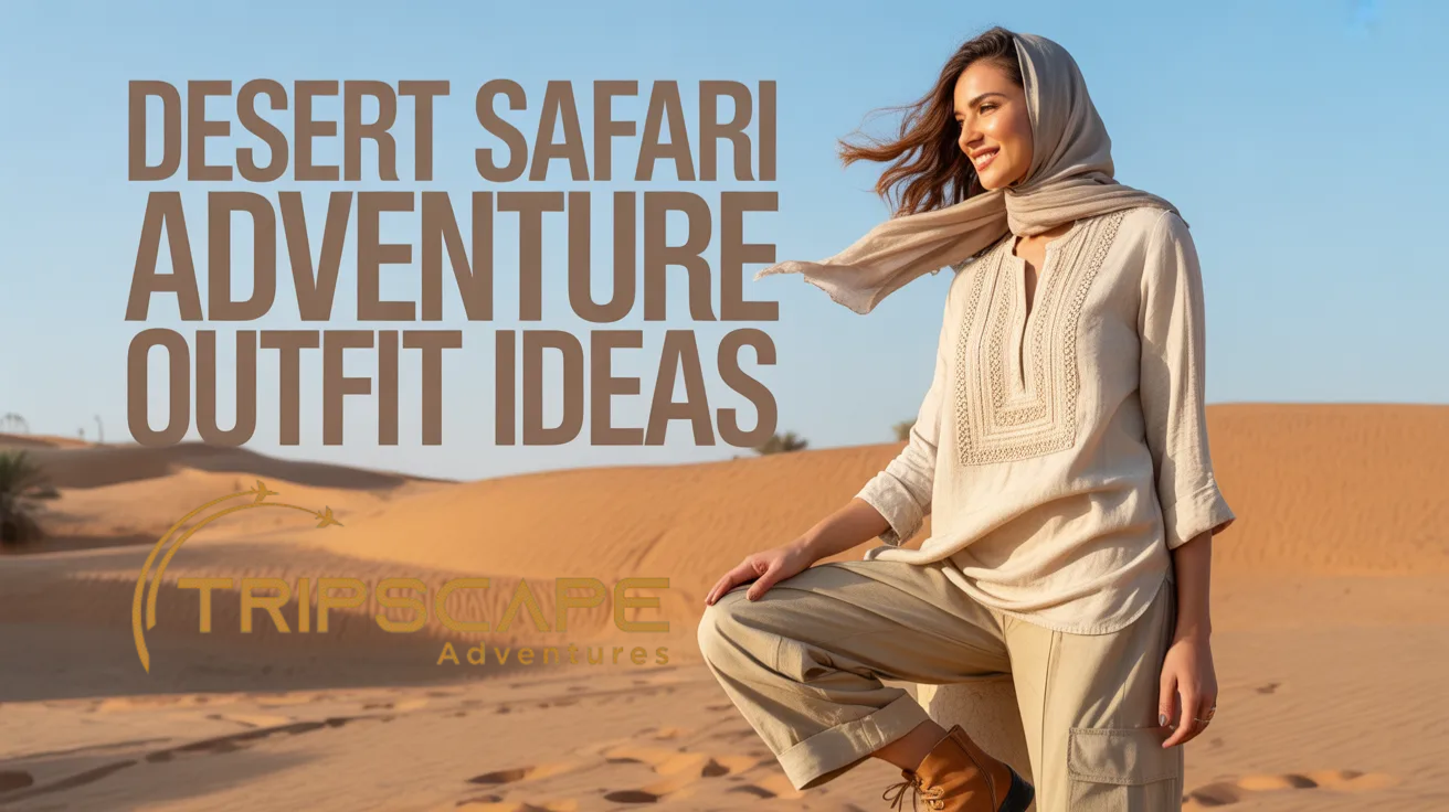 Desert Safari Adventure Outfit Ideas