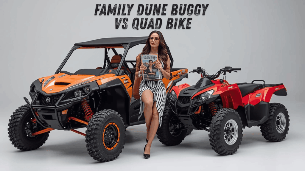 Family Dune Buggy vs Quad Bike