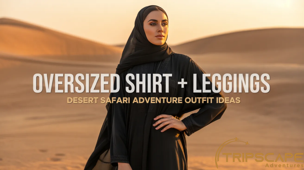 Oversized Shirt + Leggings