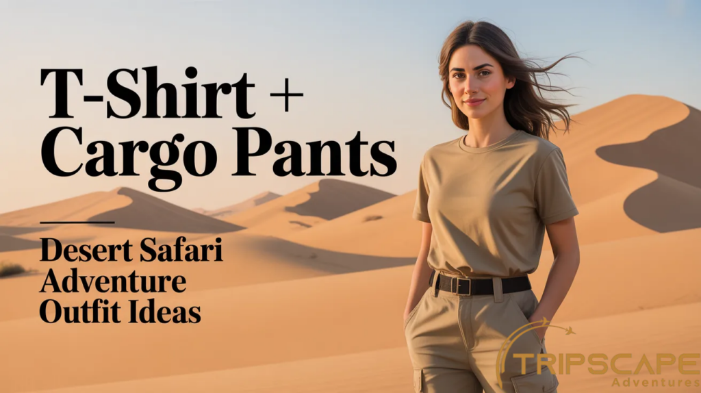 T-Shirt + Cargo Pants