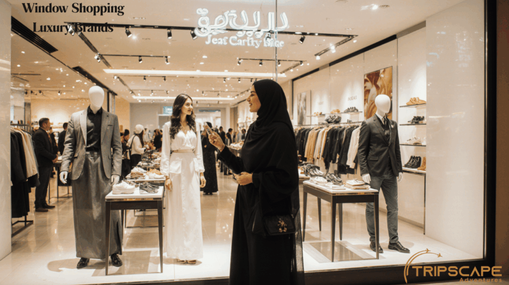 Window Shopping Luxury Brands