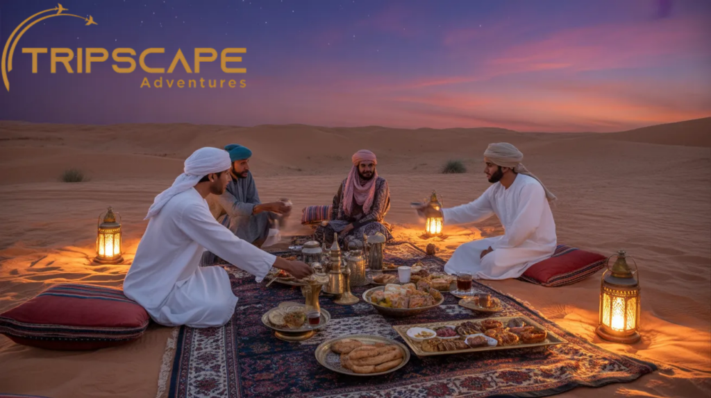 Evening Desert Dinner with Bedouins