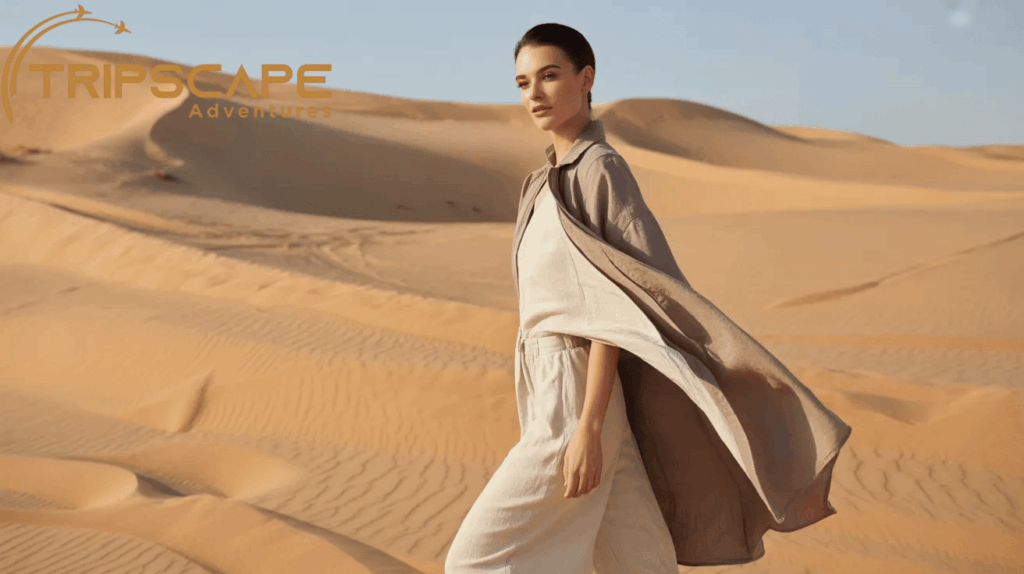 Minimalist Desert Fashion Shoot