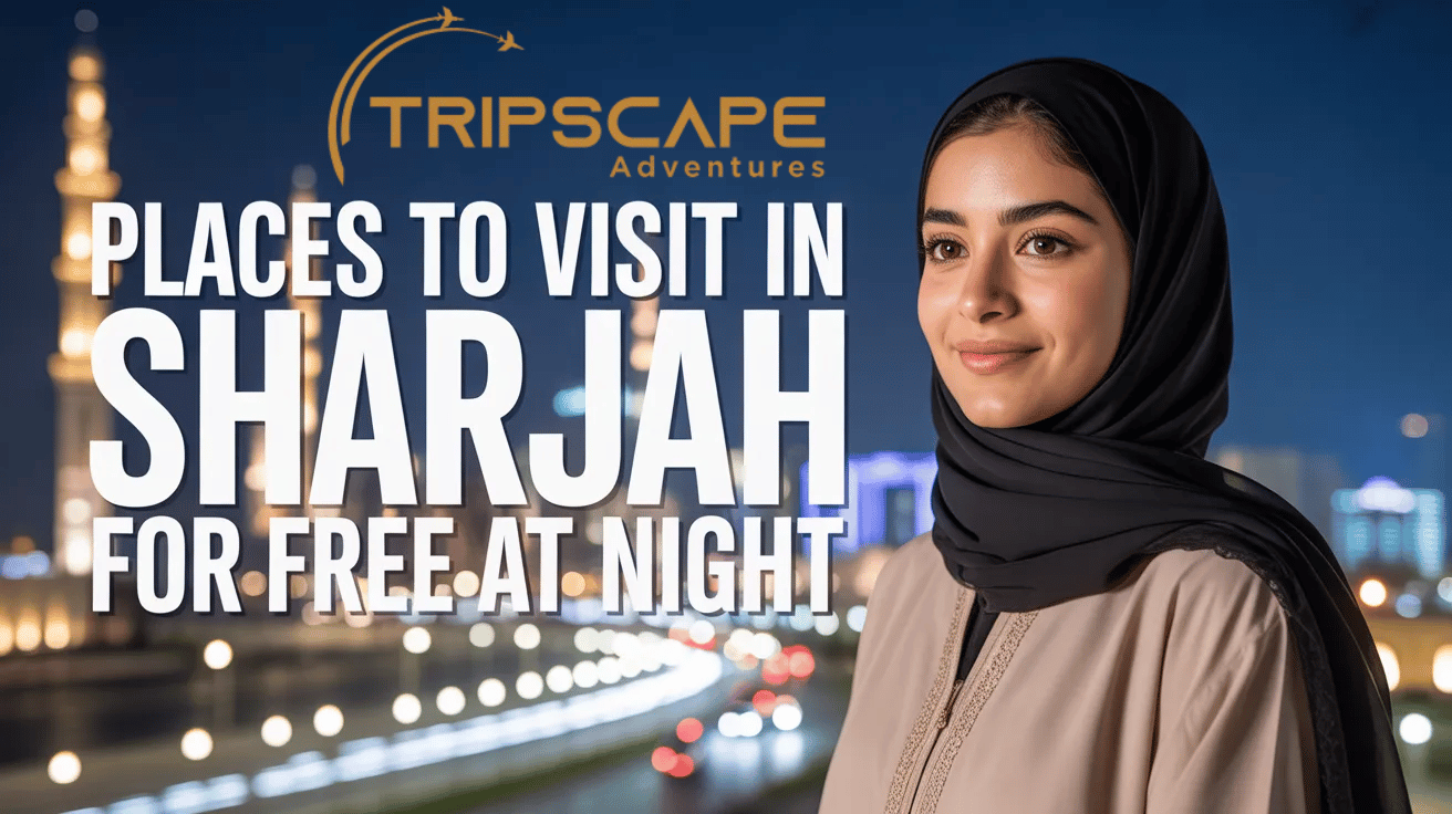 Places to Visit in Sharjah for Free at Night