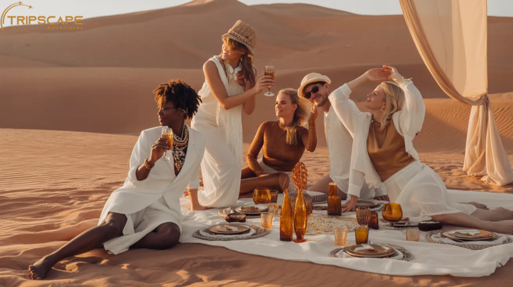 Birthday Desert Glam Look