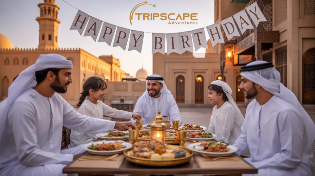 Cultural Birthday Dinner in Old Dubai