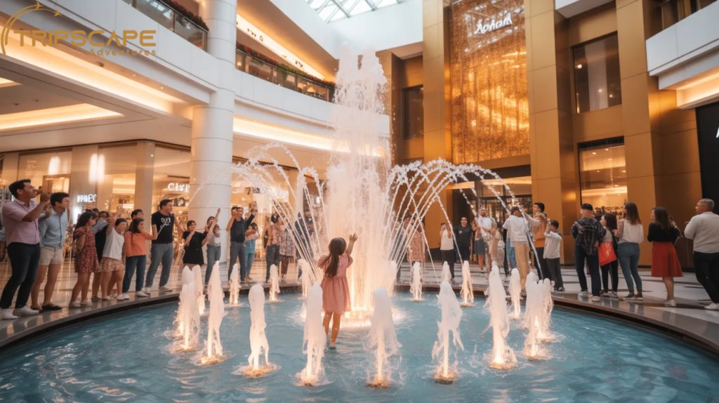Mall Celebration + Fountain Show